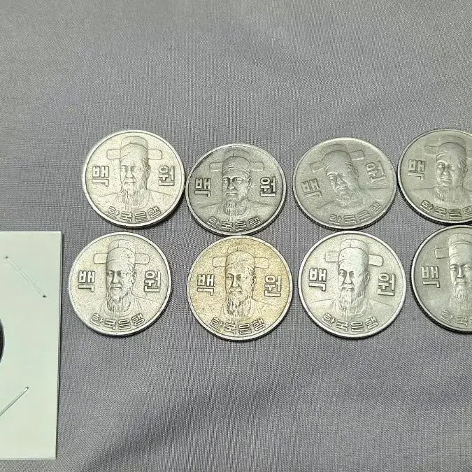 [BUNJANG] 100 Won Coin Collection (1970-1982) / 100원 동전 모음 (1971년 부터 1982년)