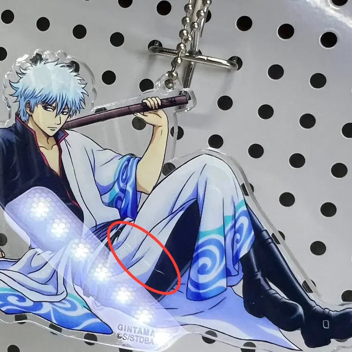 [BUNJANG] Gintama Gintoki Acrylic Keychain / 은혼 긴토키 아크릴 키링