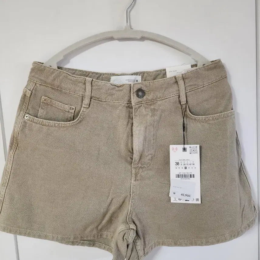 [BUNJANG] Zara Beige Shorts Size 38 / 자라 베이지 쇼츠