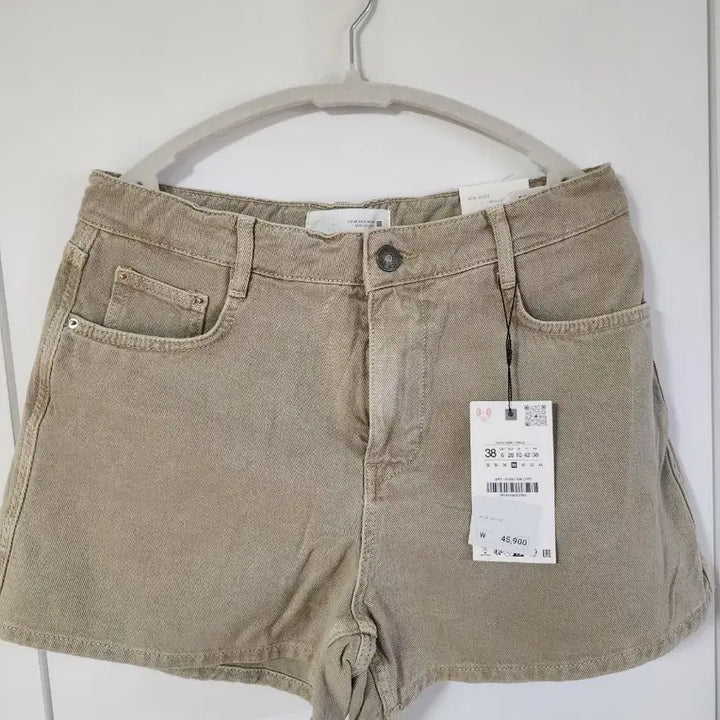 [BUNJANG] Zara Beige Shorts Size 38 / 자라 베이지 쇼츠