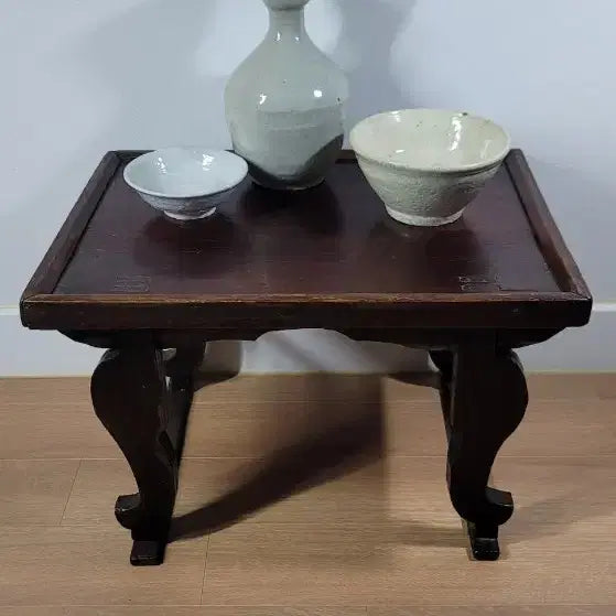 [BUNJANG] Joseon Dynasty Andong Soban (Feast Table) - Traditional Korean Wooden Table / 안동소반(잔치상)조선시대.민속품