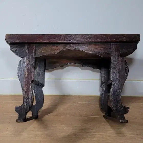 [BUNJANG] Joseon Dynasty Andong Soban (Feast Table) - Traditional Korean Wooden Table / 안동소반(잔치상)조선시대.민속품
