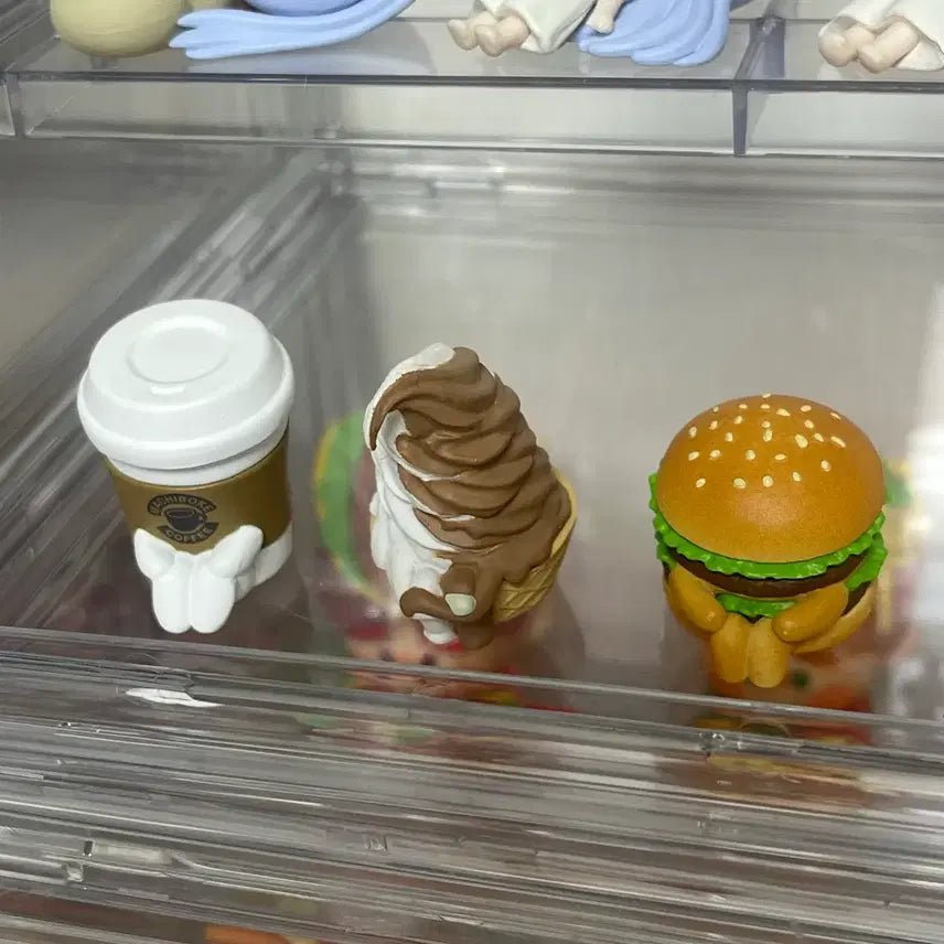 [BUNJANG] Bandai Machiboke Hamburger Cafe Ice Cream / 반다이 마치보우케 햄버거 카페 아이스크림 마치보케
