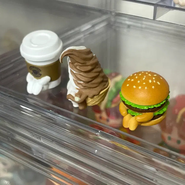 [BUNJANG] Bandai Machiboke Hamburger Cafe Ice Cream / 반다이 마치보우케 햄버거 카페 아이스크림 마치보케