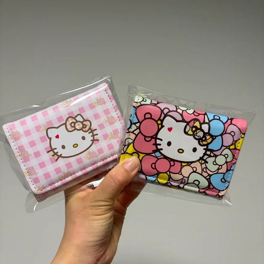 [BUNJANG] Sanrio Hello Kitty 3-Fold Wallet / 키티 지갑 (지폐,카드수납/3단지갑)