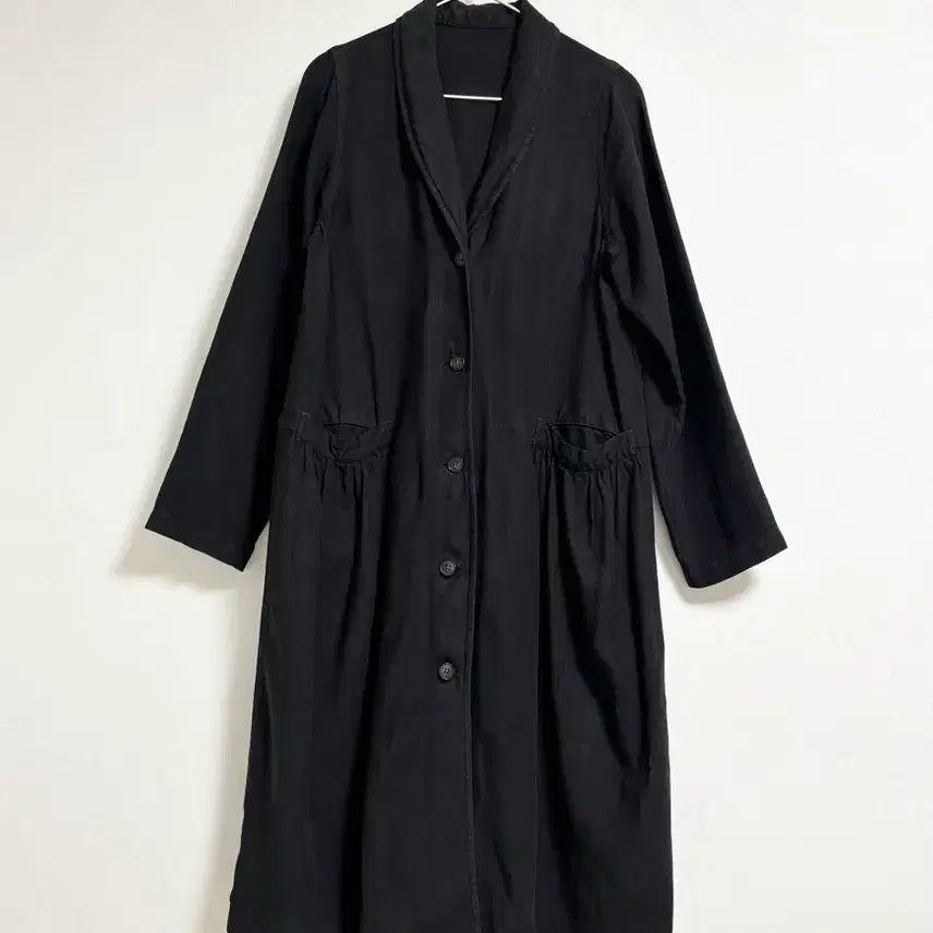 [BUNJANG] Nest Robe Linen Long Jacket / 네스트로브 린넨 롱자켓