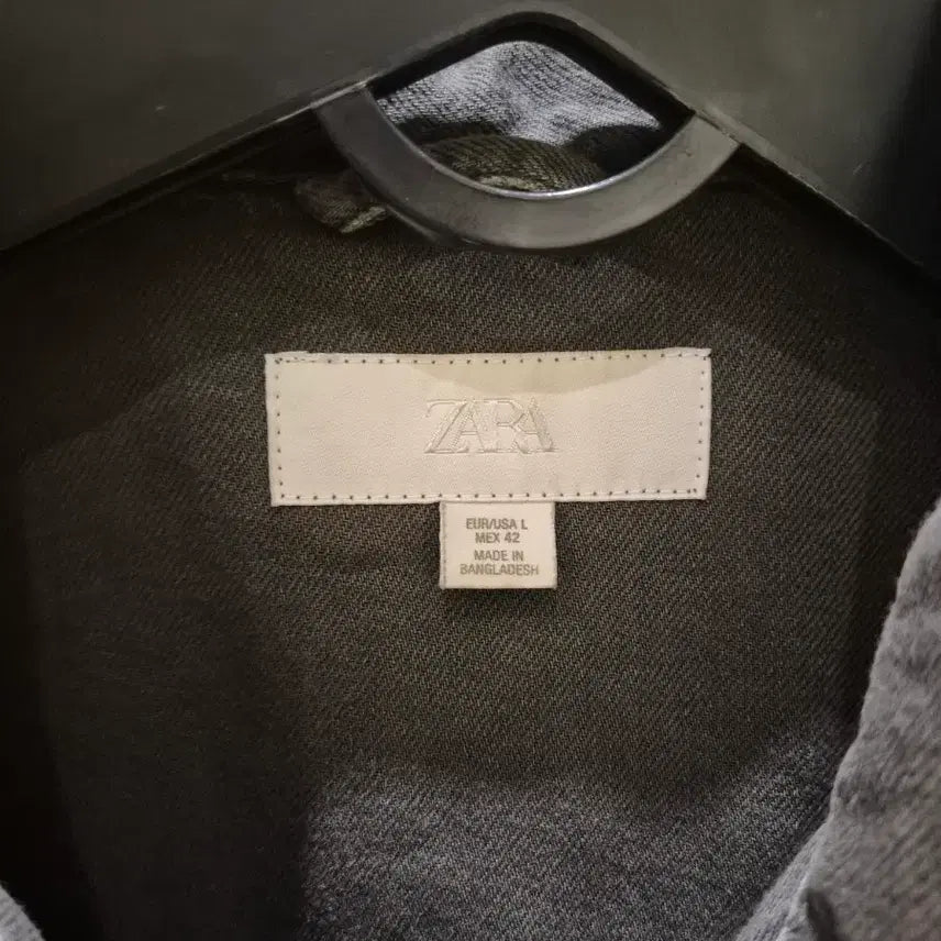[BUNJANG] ZARA Denim Shirt L / ZARA 데님셔츠 L사이즈