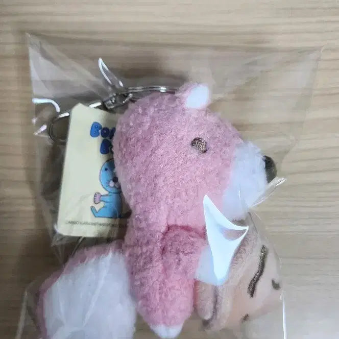 [BUNJANG] Bonobono Porori Keyring / 보노보노 포로리 키링 새상품