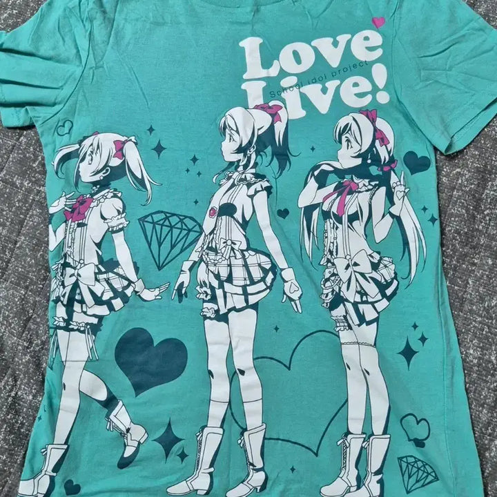 [BUNJANG] Love Live! T-Shirt (Size M) / 러브라이브 티셔츠