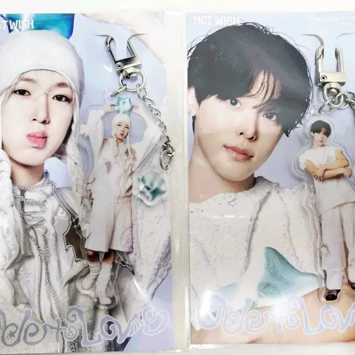 [BUNJANG] NCT WISH Riku Sakuya Acrylic Keyring / NCT WISH 엔시티 위시 팝업 아크릴 키링 리쿠 사쿠야 양도
