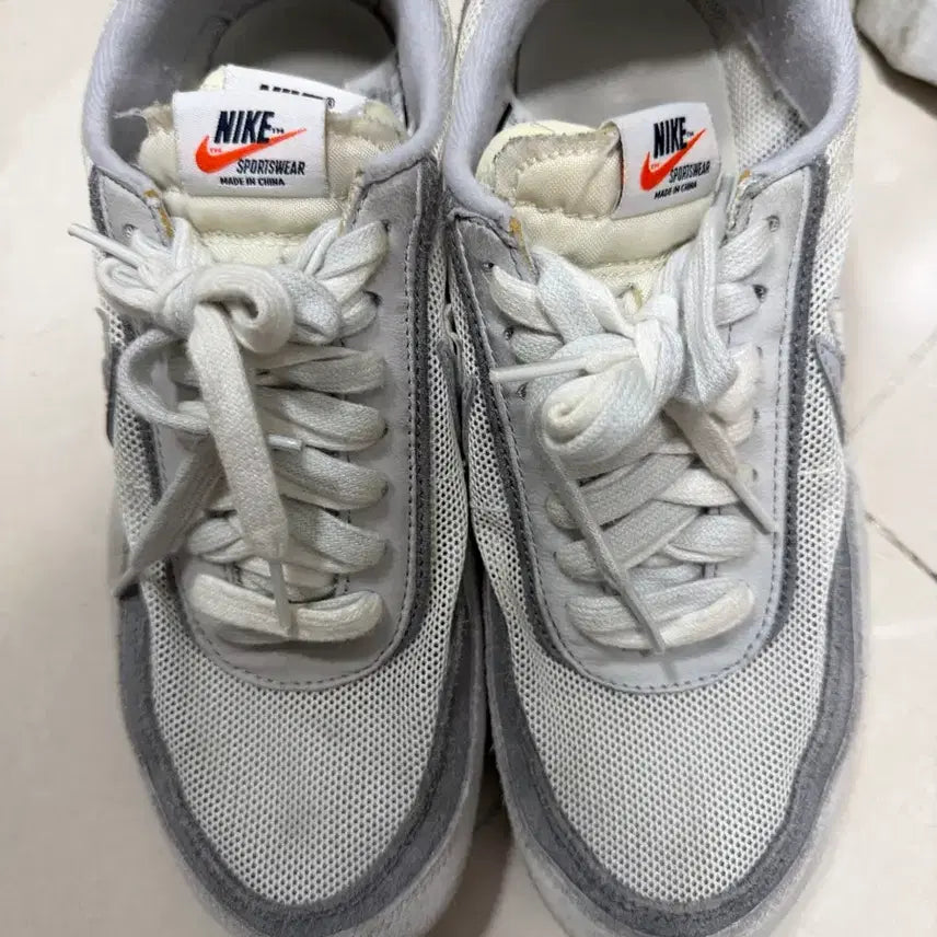 [BUNJANG] Nike x Sacai Blazer Low 270 Wolf Grey / 나이키 사카이 270 울프그레이