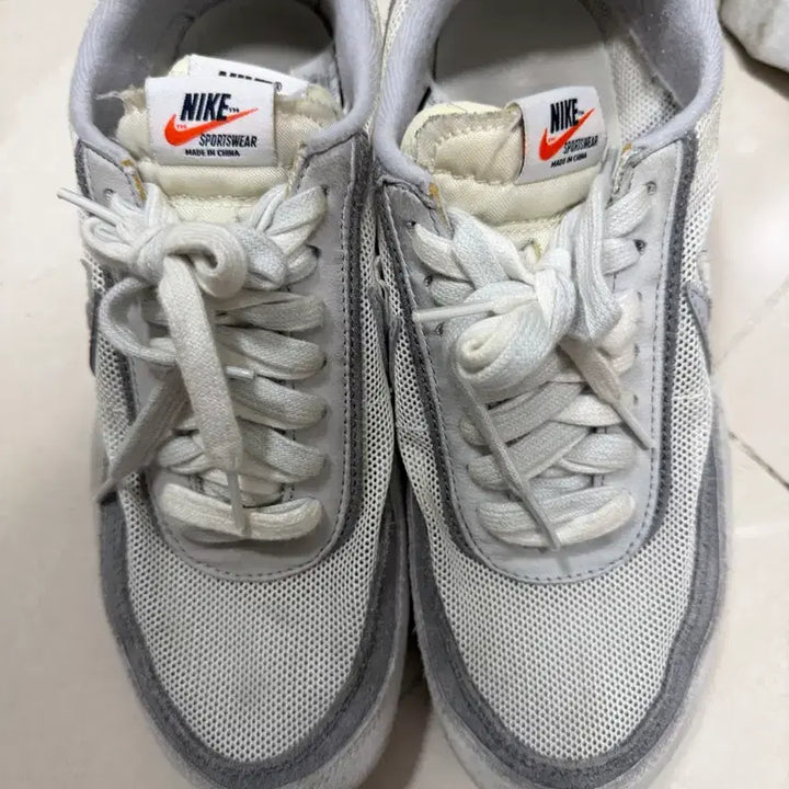 [BUNJANG] Nike x Sacai Blazer Low 270 Wolf Grey / 나이키 사카이 270 울프그레이
