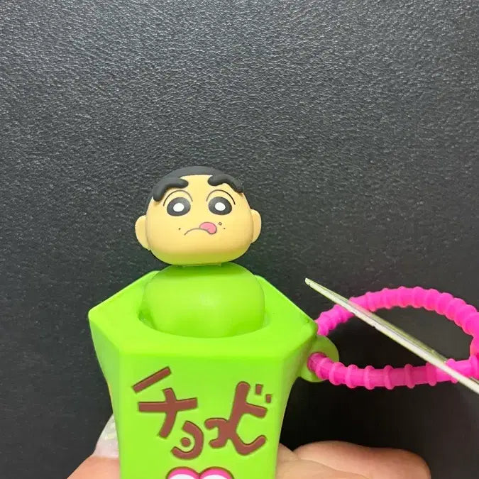 [BUNJANG] Crayon Shin-chan Choco-bi Toy Keychain / 짱구 초코비 장난감 키링