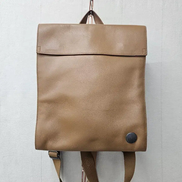 [BUNJANG] Mandarin Duck Leather Backpack / 만다리나덕  가죽백팩