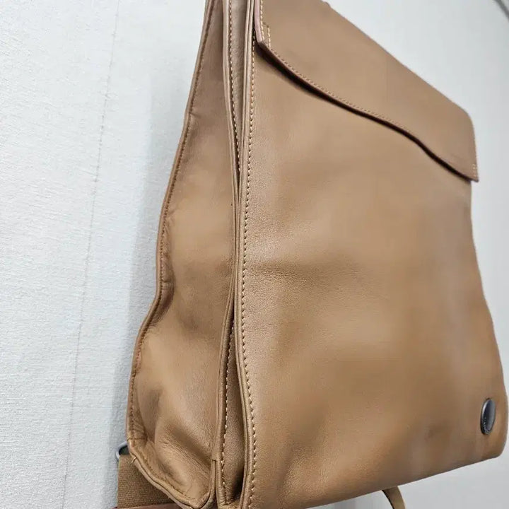 [BUNJANG] Mandarin Duck Leather Backpack / 만다리나덕  가죽백팩