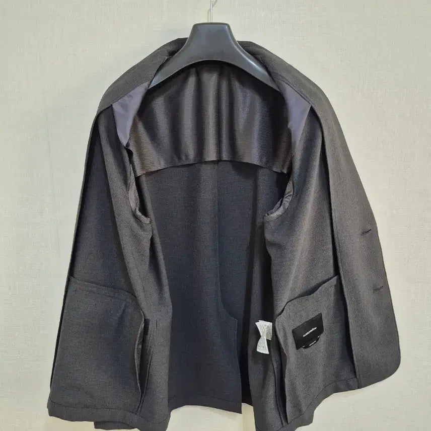 [BUNJANG] Customellow Loose Fit Wrinkle Jacket (Gray, Size S) / 커스텀멜로우  Loose Fit Wrinkle Jacket 자켓