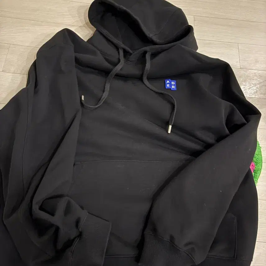 [BUNJANG] Ader Error Black Hoodie L / 아더에러 후드티 L