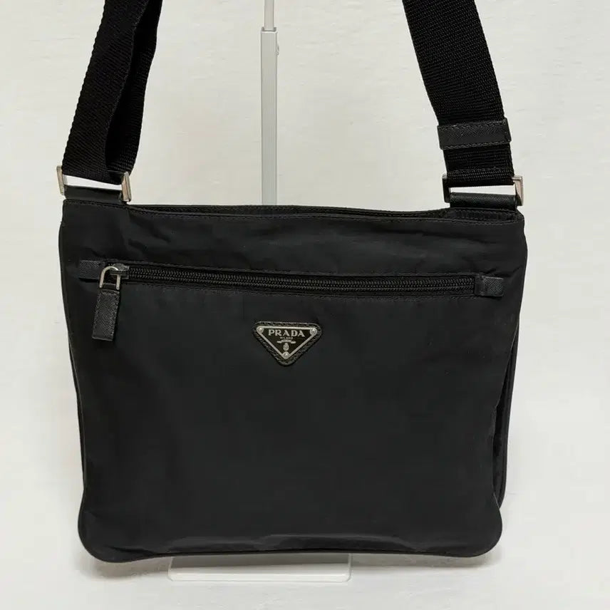 [BUNJANG] Prada Pocono Nylon Black Crossbody Bag / 프라다 포코노 나일론 블랙 크로스백 메신저백 숄더백