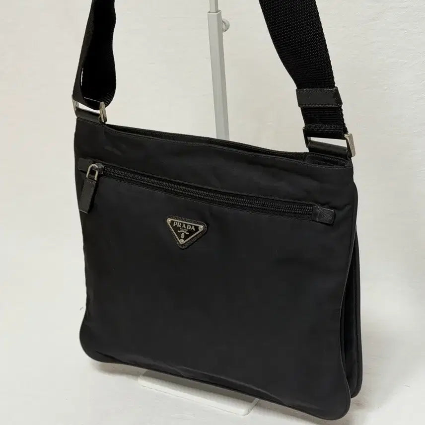 [BUNJANG] Prada Pocono Nylon Black Crossbody Bag / 프라다 포코노 나일론 블랙 크로스백 메신저백 숄더백