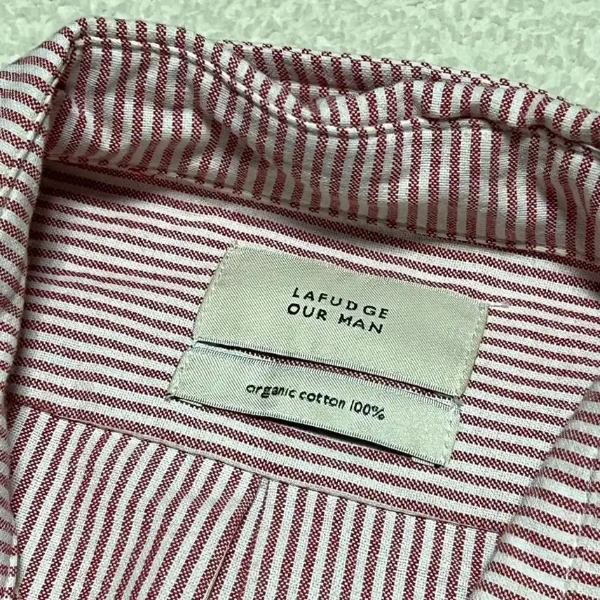 [BUNJANG] La Fille Store Striped Shirt / 라퍼지스토어 스트라이프 셔츠
