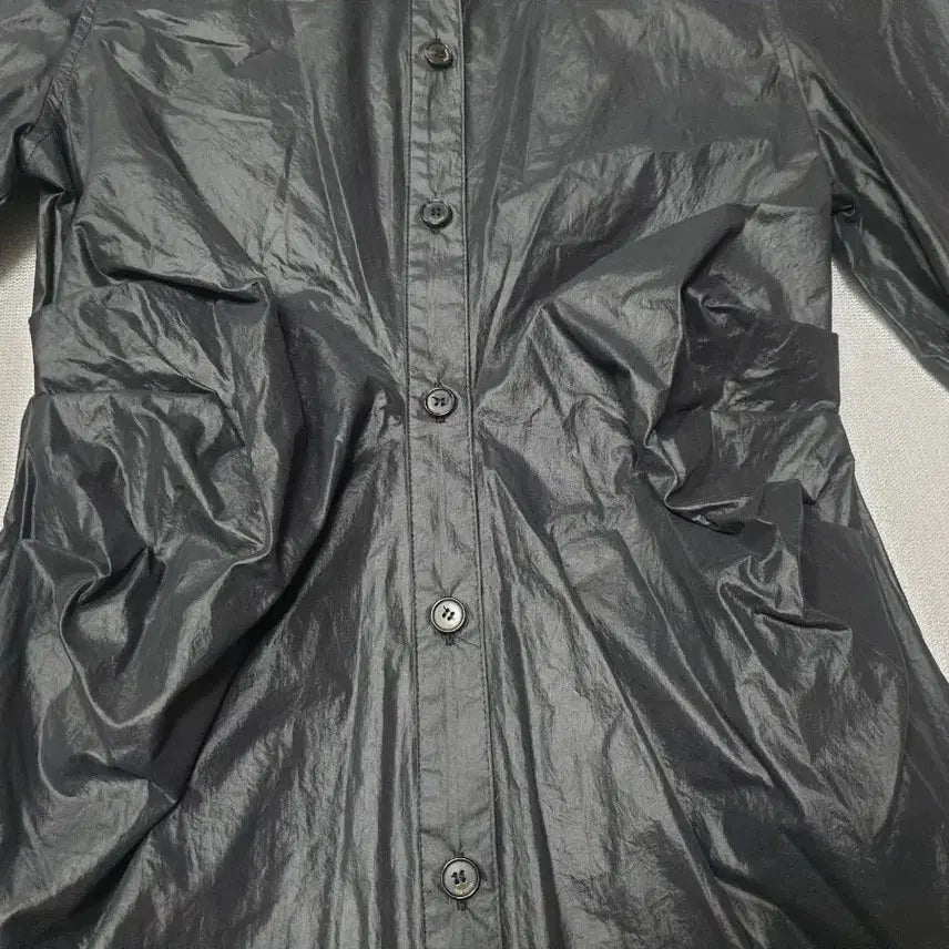 [BUNJANG] Matinkim Black Long Shirt Dress 55 / 마땡킴 블랙 롱 셔츠 원피스 55 여성85