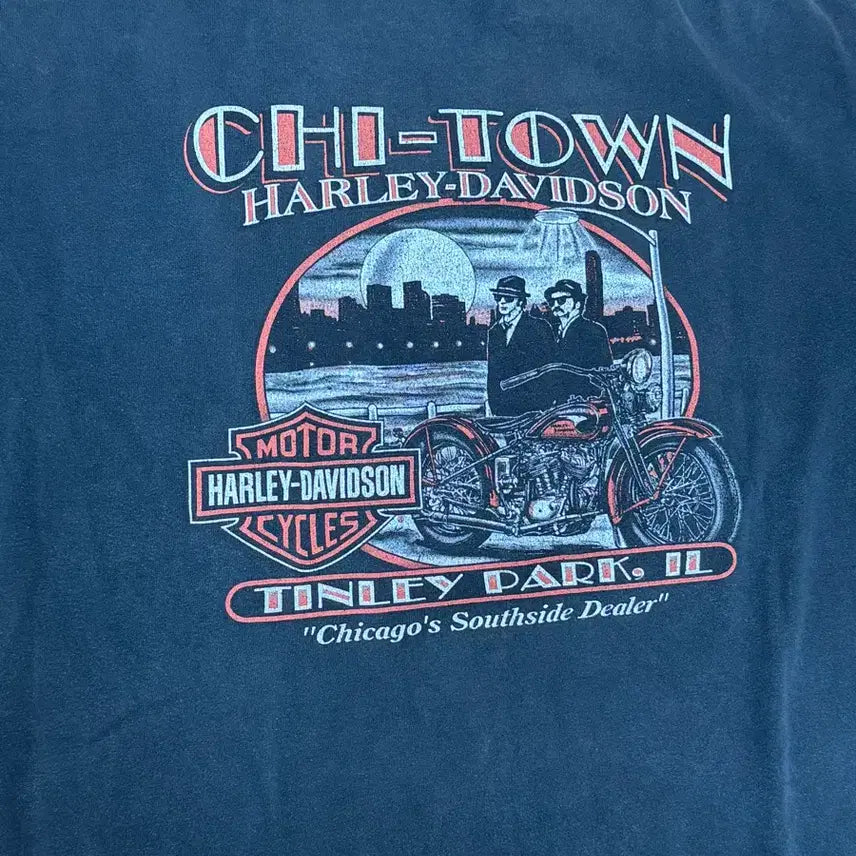 [BUNJANG] Harley-Davidson Vintage T-Shirt XL / 할리 데이비슨 빈티지 반팔 티셔츠 XL