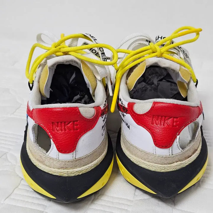 [BUNJANG] Nike x Off-White Blazer Low White Red / 나이키 x 오프화이트 블레이저 로우 흰빨