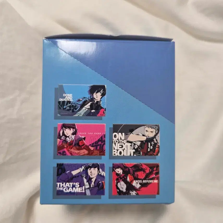[BUNJANG] Persona 3 "All-Out Attack" Scene Square Can Badges Bundle Set / 페르소나3  총공격 씬 사각 캔뱃지 일괄