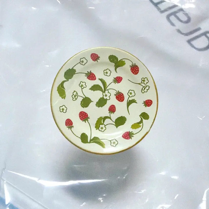 [BUNJANG] Re-Ment Strawberry Pie and Plate Miniature Food Toy / 리멘트 딸기파이와 딸기 접시 낱개 식완