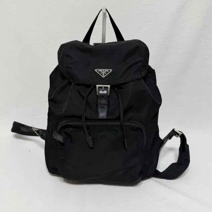[BUNJANG] Prada Pocono Nylon One Pocket Backpack Black / 정품 프라다 포코노 나일론 원포켓 백팩 블랙
