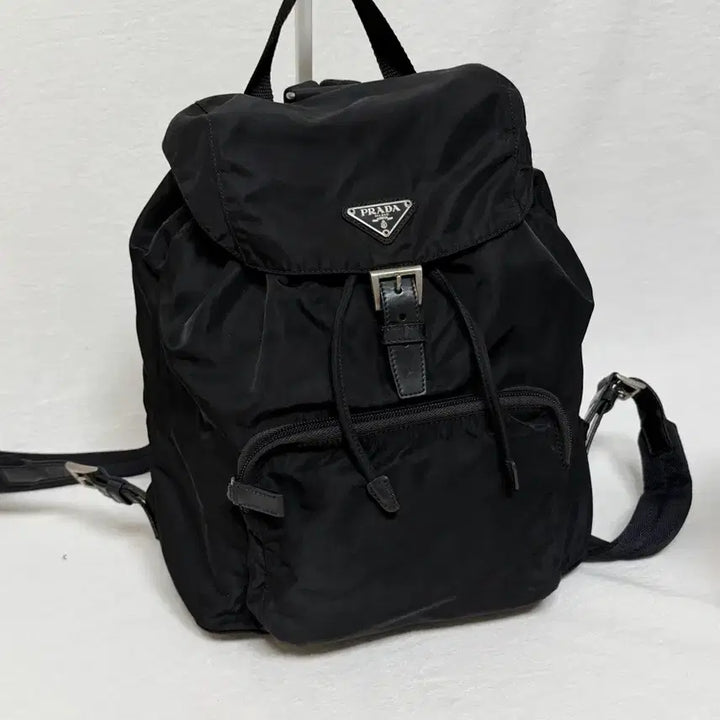 [BUNJANG] Prada Pocono Nylon One Pocket Backpack Black / 정품 프라다 포코노 나일론 원포켓 백팩 블랙