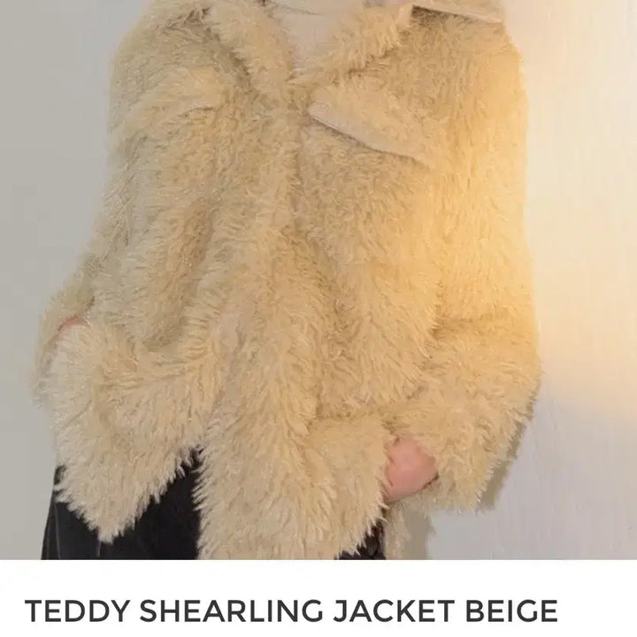 [BUNJANG] Camino Faux Fur Jacket Beige / 카미노 퍼 자켓 베이지 (정상가 32만원)