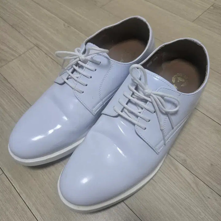 [BUNJANG] White Dress Shoes - Size 265 / 멋스런  백색구두 265