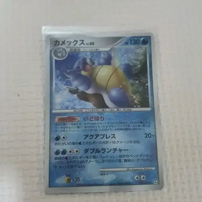 [BUNJANG] Pokemon Card Blastoise Holo Japanese / 포켓몬카드 홀로 거북왕 일판
