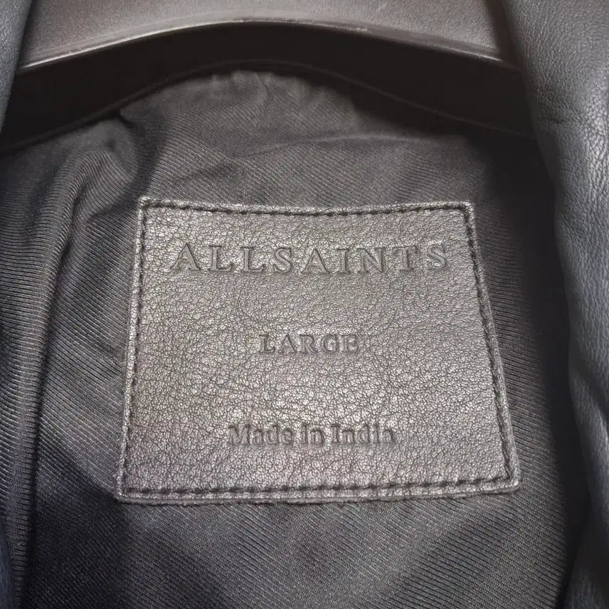 [BUNJANG] AllSaints Rider Leather Jacket L / 올세인츠 라이더 L