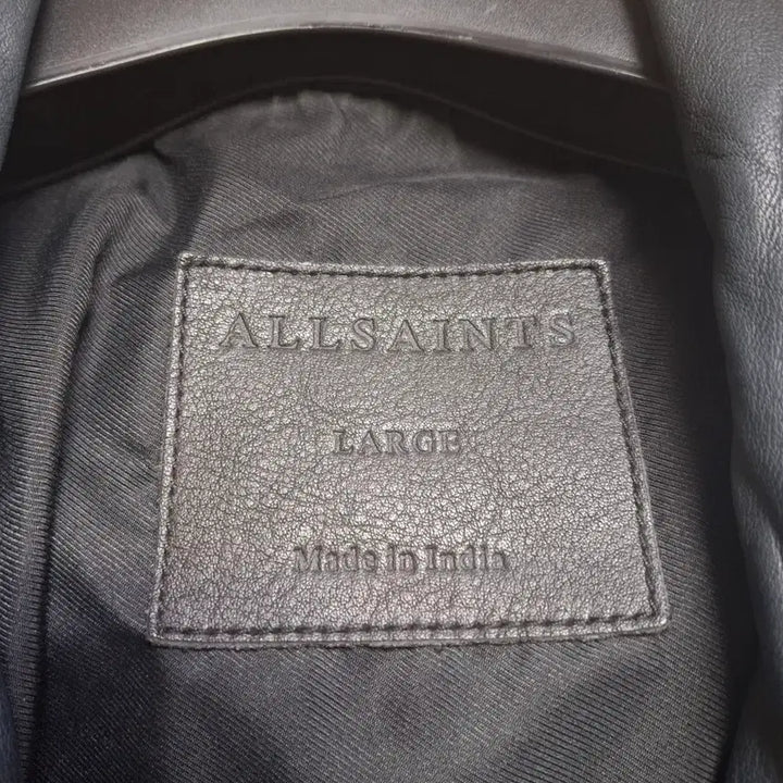 [BUNJANG] AllSaints Rider Leather Jacket L / 올세인츠 라이더 L