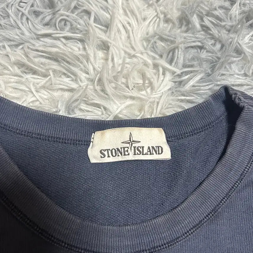 [BUNJANG] Stone Island Long Sleeve Sweatshirt Navy / 스톤아일랜드 맨투맨 네이비
