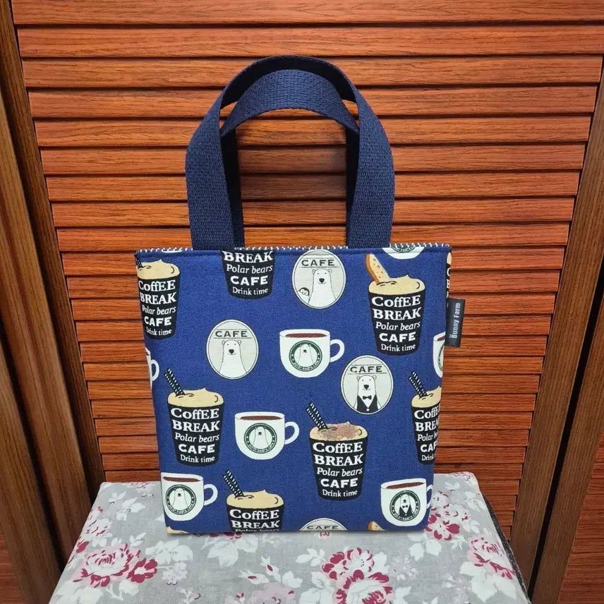 [BUNJANG] Handmade Mini Eco Bag / 핸드메이드 미니에코백