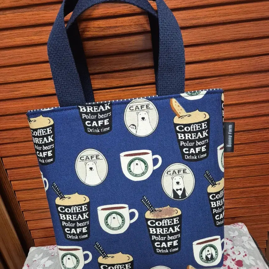 [BUNJANG] Handmade Mini Eco Bag / 핸드메이드 미니에코백