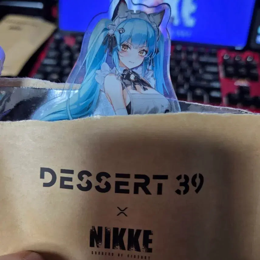 [BUNJANG] Dessert39 Nikke Collaborated Privaty Acrylic Stand / DESSERT39 니케 콜라보 프리바티 아크릴 스탠드
