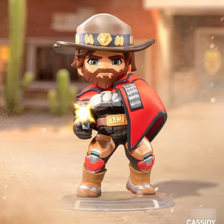 [SOLD OUT] [팝마트 정품] POTG 오버워치 피규어 캐서디 비닐 미개봉