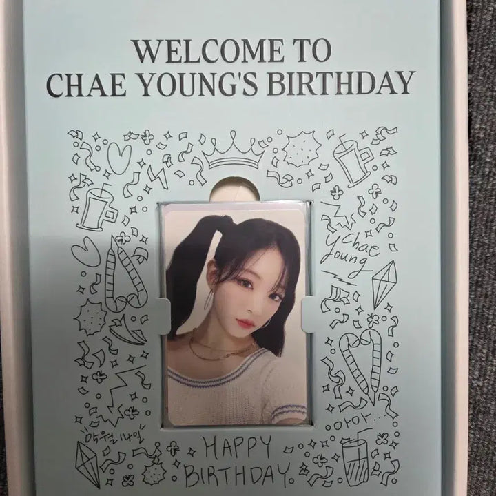 [BUNJANG] CHAEYOUNG Birthday Box Unsealed Photocard Set / 이채영 생일박스 개봉품 팝니다