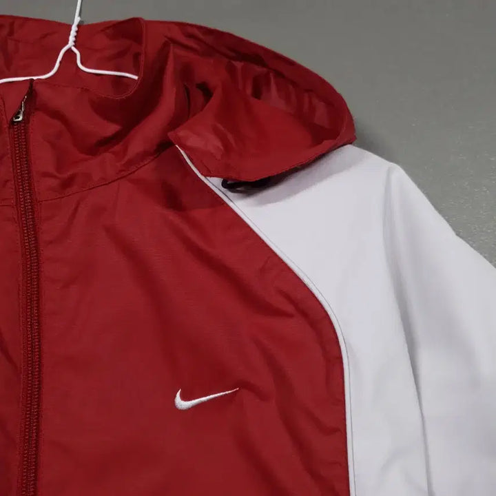 [BUNJANG] Nike 00s Old School Swoosh Windbreaker Hooded Jacket Climaproof / M) 나이키 00s 올드스쿨 스우시 바람막이 바람막이 후드 자켓 클리마핏