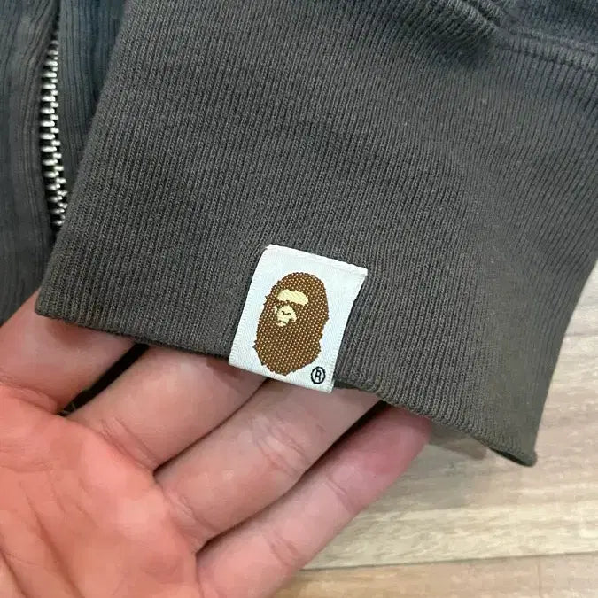 [BUNJANG] BAPE Shark Hoodie Zip-up Black Large / 베이프 샤크후드집업 흑계 L