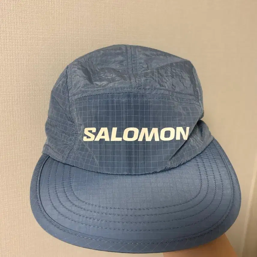[BUNJANG] Salomon Ripstop Camp Cap Grey Blue / 살로몬 립스탑 캠프캡 그레이 블루