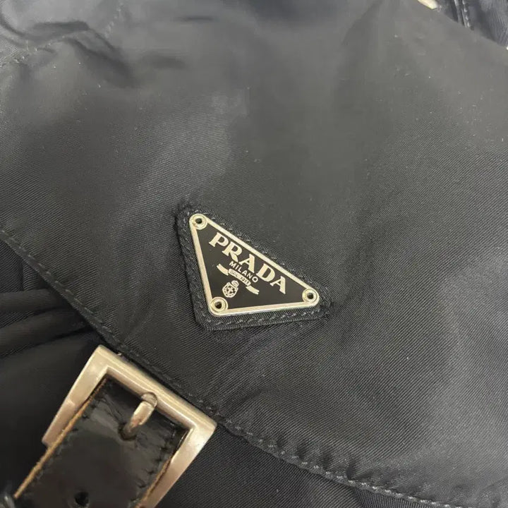 [BUNJANG] Prada Nylon Triangle Logo Backpack / 프라다 나일론 백팩 (풀구성)
