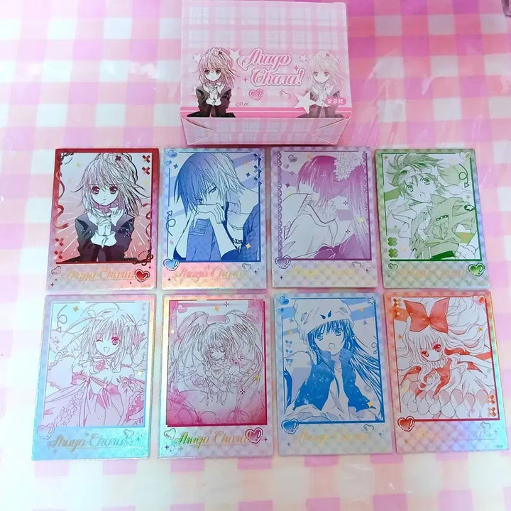 [BUNJANG] Shugo Chara Hologram Polaroid Photocard 8-Piece Set / 캐릭캐릭체인지 홀로그램 폴라로이드 포토카드 8종 세트