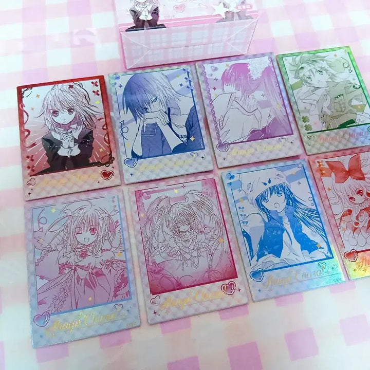 [BUNJANG] Shugo Chara Hologram Polaroid Photocard 8-Piece Set / 캐릭캐릭체인지 홀로그램 폴라로이드 포토카드 8종 세트