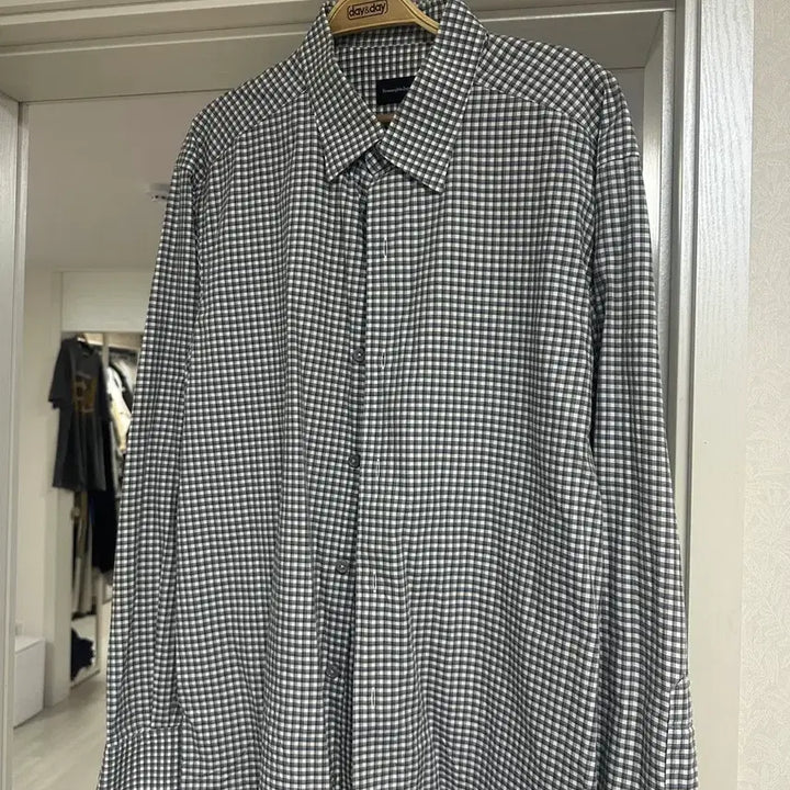 [BUNJANG] Ermenegildo Zegna Checkered Shirt XL / [XL]제냐 체크셔츠