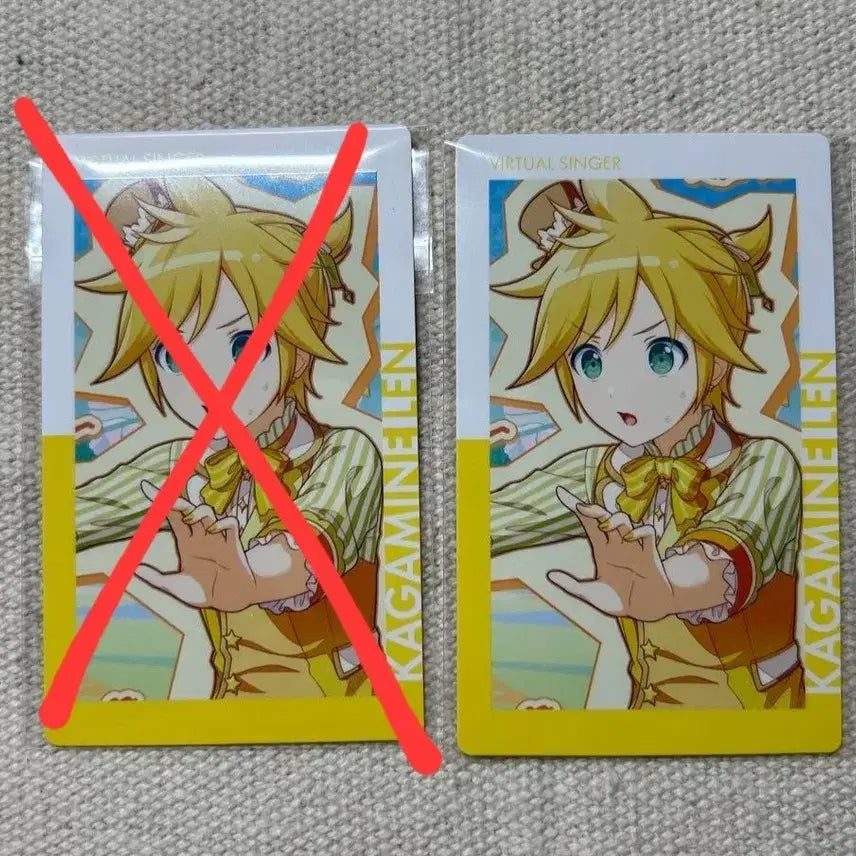 [BUNJANG] Kagamine Len Card Goods / 급전) 카가미네 렌 카드 굿즈